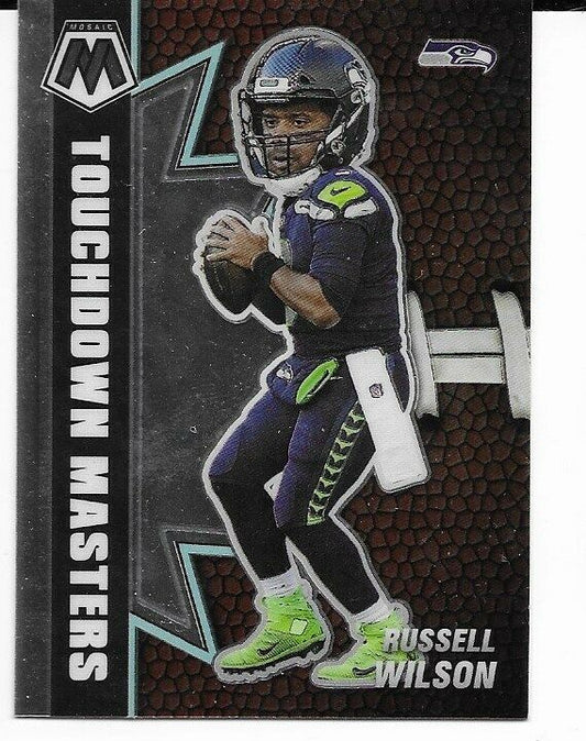 2021 Mosaic Touchdown Masters- Russell Wilson Seattle Seahawks,