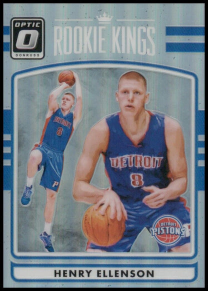 2016 panini donruss optic kings holo silver prizm henry ellenson #15 rookie rc