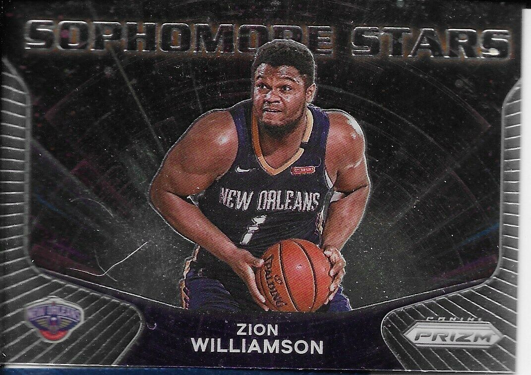 2020-21 Prizm Sophmore Stars- Zion Williamson New Orleans Pelicans!