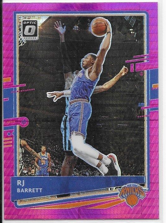 2020-21 Optic Pink Hyper Prizm- Rj Barrett New York Knicks!