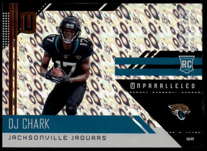 2018 panini unparalleled flight dj chark #228 rc jacksonville jaguars