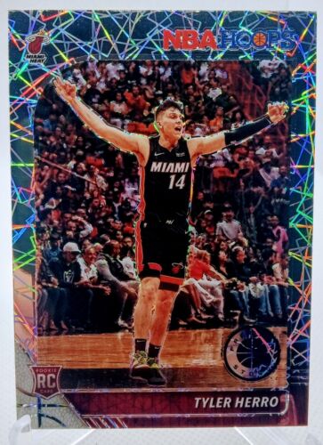 2019-20 Hoops Premium Silver Lazer Prizm Rookie- Tyler Herro Miami Heat!