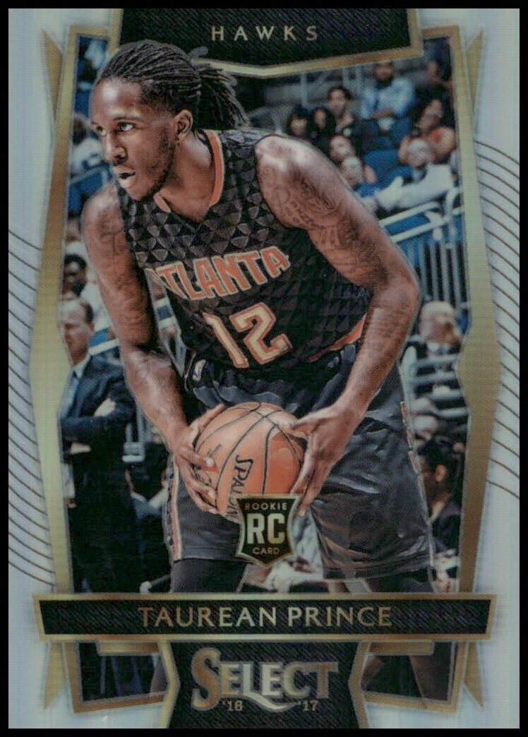 2016-17 panini select silver prizm rookie taurean prince #99