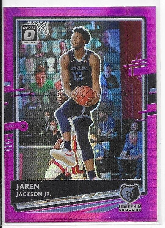 2020-21 Optic Pink Hyper Prizm- Jaren Jackson Jr. Memphis Grizzlies!