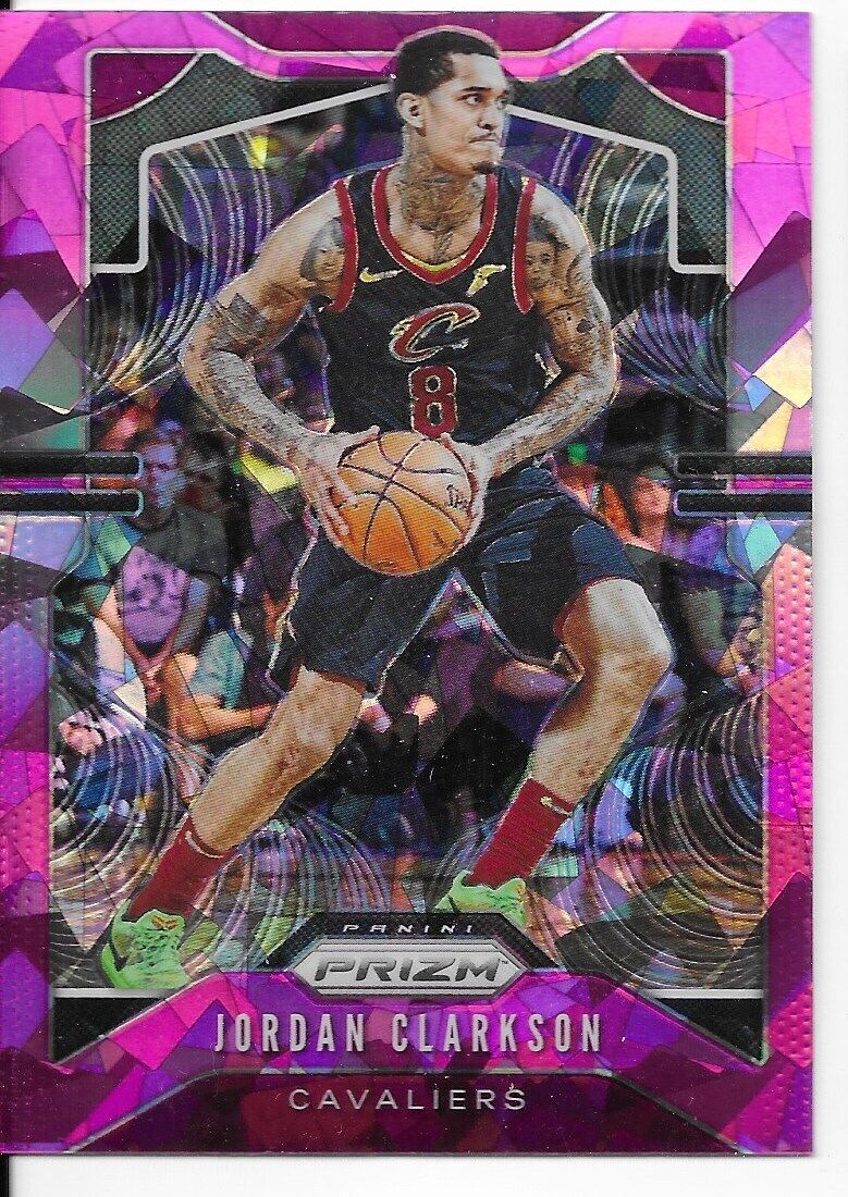 2019-20 Prizm Pink Ice Prizm- Jordan Clarkson Cavs,