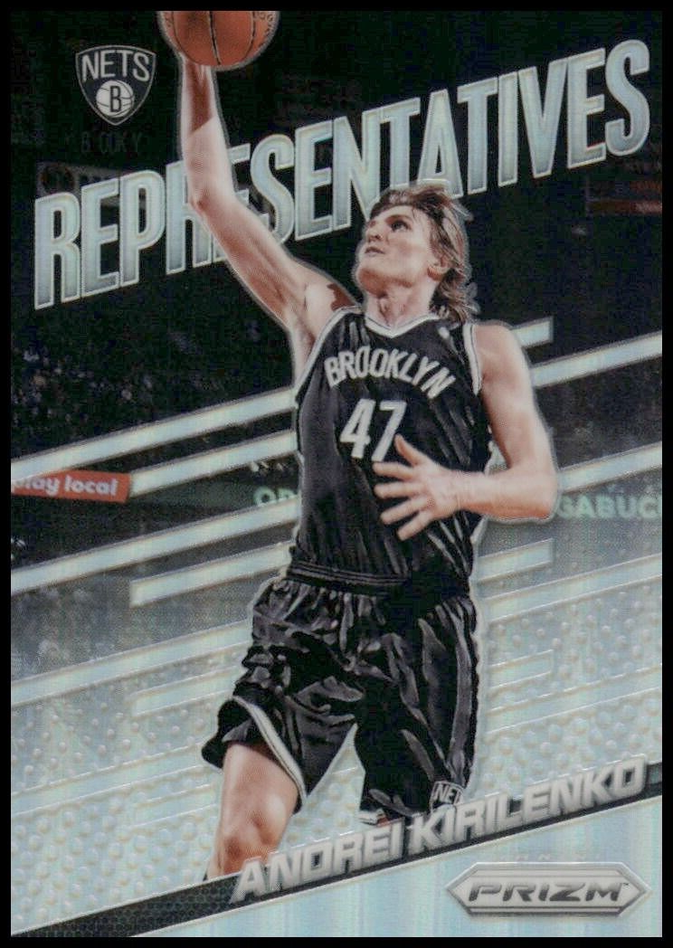 2014-15 panini prizm representatives silver prizm andrei kirilenko