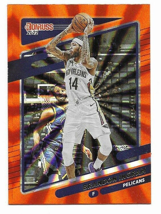 2021-22 Donruss Orange Lazer- Brandon Ingram New Orleans Pelicans!