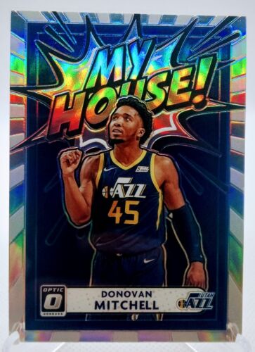 2020-21 Optic My House Silver Holo Prizm- Donovan Mitchell