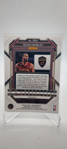 Isaiah Mobley 2022-23 Panini Prizm Green Rookie Rc #252