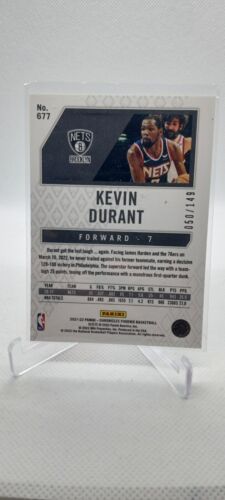 2021-22 Chronicles Phoenix Kevin Durant Red /149 Nets