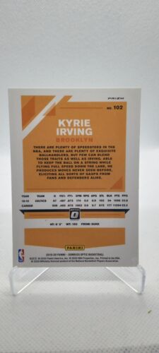 2019-20 Donruss Optic Fanatics Silver Wave Kyrie Irving Brooklyn Nets #102